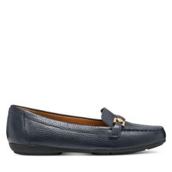 Mokasyny Geox. Niebieskie mokasyny damskie Geox. Za 499.99 zł.