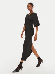 DAY BIRGER ÉT MIKKELSEN Sukienka koktajlowa Margaret DAY65243428 Czarny Slim Fit. Czarne sukienki damskie DAY Birger et Mikkelsen, s, bez wzorów, z syntetyku, wizytowe, bez kołnierzyka, bez ramiączek. Za 539.99 zł.