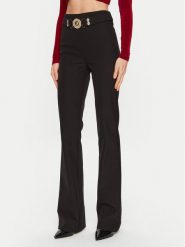 Babylon Spodnie materiałowe S00507 Czarny Regular Fit. Czarne spodnie materiałowe damskie Babylon, s, bez wzorów, z materiału. Za 949.99 zł.