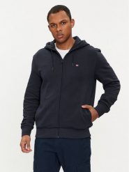 Napapijri Bluza Balis NP0A4HHV Granatowy Regular Fit. Niebieskie bluzy męskie Napapijri, m, bez wzorów, z bawełny, bez kaptura. Za 369.99 zł.