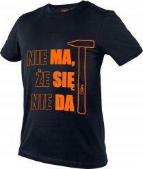 Neo T-shirt (T-shirt z nadrukiem, MA SIĘ DA, rozmiar XL). T-shirty męskie NEO, m, bez wzorów, bez kołnierzyka. Za 41.84 zł.