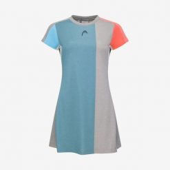 Sukienka ze spodenkami damska PADEL Tech. Niebieskie sukienki damskie Head, l, bez wzorów, sportowe, bez kołnierzyka, bez ramiączek, sportowe. W wyprzedaży za 363.55 zł.