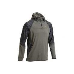 Bluza fitness FSW500. Niebieskie bluzy męskie DOMYOS. W wyprzedaży za 29.99 zł.