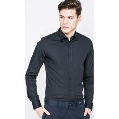 Only - Koszula. Szare koszule męskie Only, z bawełny, z klasycznym kołnierzykiem, z długim rękawem. W wyprzedaży za 79.90 zł.