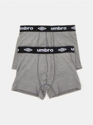 Bokserki Umbro z bawełną 2 pack - wielobarwny. Brązowe bokserki męskie Sinsay, l, bez wzorów, z bawełny. Za 39.99 zł.