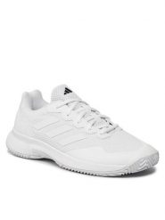 Adidas Buty do tenisa Gamecourt 2.0 Tennis Shoes IG9568 Biały. Białe buty sportowe męskie Adidas, z materiału, bez zapięcia, tenisowe. Za 249.99 zł.
