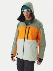 Quiksilver Kurtka snowboardowa Sycamore EQYTJ03457 Zielony Modern Fit. Zielone kurtki sportowe męskie Quiksilver, na zimę, l, bez wzorów, z syntetyku, narciarskie. Za 1,149.00 zł.