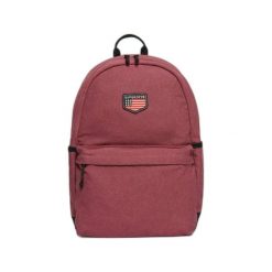 Plecak damski Superdry Canvas Montana. Czerwone plecaki damskie Superdry., z aplikacjami, z materiału, klasyczne. Za 316.10 zł.