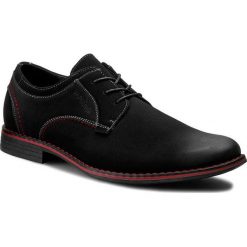 Półbuty VAPIANO - M16SS025-5 Czarny. Czarne półbuty na co dzień męskie Vapiano, z materiału. Za 119.99 zł.