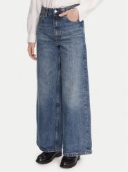 Tommy Hilfiger Jeansy WW0WW46731 Niebieski Wide Leg. Niebieskie jeansy damskie Tommy Hilfiger. Za 519.99 zł.