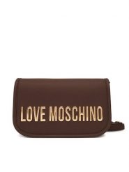 LOVE MOSCHINO Torebka JC4028PP1NKD0301 Brązowy. Brązowe listonoszki damskie Love Moschino, bez wzorów, ze skóry, bez dodatków. Za 589.99 zł.