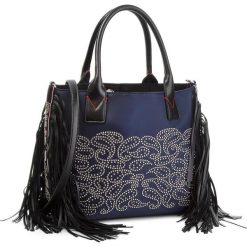 Torebka PINKO - Kamet Shopping M. AI 18-19 PLT01 1H20J4 Y4PN Blue G57. Niebieskie torby na ramię damskie Pinko. W wyprzedaży za 529.00 zł.