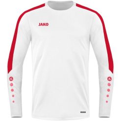 Kurtka z dresu Jako Power. Białe kurtki męskie Jako, m, bez wzorów, z dresówki, eleganckie, bez kaptura. Za 268.00 zł.