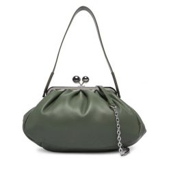 Torebka Weekend Max Mara. Zielone torebki do ręki damskie Weekend Max Mara, bez wzorów, wizytowe, bez dodatków. Za 1,839.00 zł.