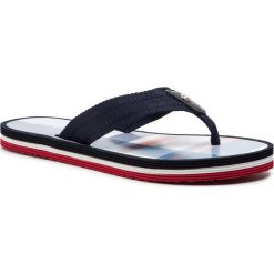 Japonki TOMMY HILFIGER - Flat Beach Sandal Madras Print FW0FW04032 RWB 020. Klapki damskie Tommy Hilfiger. W wyprzedaży za 129.00 zł.
