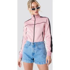 NA-KD Szorty jeansowe z wysokim stanem - Blue. Niebieskie szorty damskie NA-KD, z denimu. Za 161.95 zł.