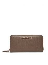 Valentino Portfel Divina VPS1R4155G Szary. Szare portfele damskie Valentino, bez wzorów, ze skóry. Za 259.99 zł.