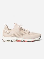 Buty sportowe damskie TBS Jellina. Brązowe obuwie sportowe damskie TBS, bez wzorów, z materiału, do biegania. Za 423.85 zł.
