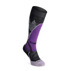 Skarpety narciarskie damskie Bridgedale Ski MW. Czarne skarpety damskie Bridgedale, bez wzorów. Za 118.99 zł.