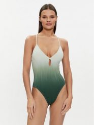 Chantelle Strój kąpielowy C12VUA Zielony. Zielone kostiumy jednoczęściowe damskie Chantelle, m, bez wzorów, z syntetyku. Za 349.99 zł.