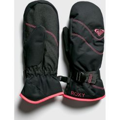 Roxy - Rękawiczki. Czerwone rękawiczki damskie Roxy, z materiału. Za 189.90 zł.