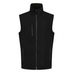 Bezrękawnik Softshell Męski Navigate 2warstwowy. Czarne kurtki sportowe męskie Regatta, m, bez wzorów, z softshellu, trekkingowe. Za 122.99 zł.