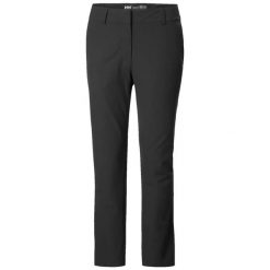 Spodnie narciarskie dla kobiet Helly Hansen QD. Brązowe spodnie materiałowe damskie Helly Hansen, bez wzorów. Za 409.50 zł.