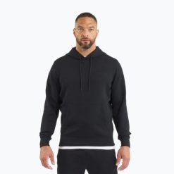 Bluza męska Pitbull Sampson Hooded Sweatshirt. Czarne bluzy sportowe męskie PITBULL, l, bez wzorów, z bawełny, bez kaptura, na fitness i siłownię. Za 279.99 zł.