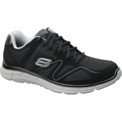 Skechers Satisfaction 58350-BKGY. Buty sportowe męskie marki Skechers. W wyprzedaży za 199.99 zł.