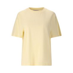 Koszulka damska Athlecia Lexy. Żółte obuwie sportowe damskie Athlecia, bez wzorów, casualowe, bez kołnierzyka. Za 178.00 zł.