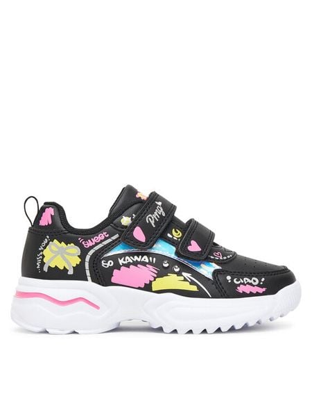 Primigi Sneakersy AVANT-8975511 Czarny. Czarne buty sportowe dziewczęce Primigi, bez wzorów, ze skóry, bez zapięcia. Za 137.99 zł.