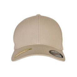 Czapka Z Daszkiem Z Poliestru Z Recyklingu. Brązowe czapki i kapelusze damskie FLEXFIT, bez wzorów. Za 84.99 zł.