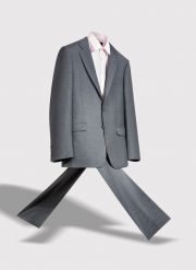 PAKO LORENTE – Marynarka garniturowa P22WP-3G-034-S-S. Szare marynarki męskie Pako Lorente, bez wzorów, z wełny, klasyczne. Za 499.99 zł.