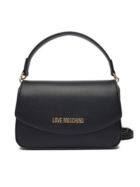 LOVE MOSCHINO Torebka JC4372PP0NKF0000 Czarny. Czarne torebki do ręki damskie Love Moschino, bez wzorów, ze skóry, bez dodatków. Za 759.99 zł.