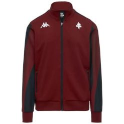FC Metz Bluza Dresowa Valdar 2026/27. Czarne bluzy męskie Kappa, xl, bez wzorów, z dresówki, bez kaptura. Za 438.70 zł.