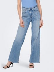 ONLY Jeansy Madison 15282975 Niebieski Wide Leg. Niebieskie jeansy damskie Only. Za 189.99 zł.