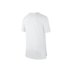 Koszulka męska nike hoop heaven dry tee white deep night. Białe koszulki sportowe męskie Nike, m, bez wzorów, z bawełny, bez kołnierzyka, bez ramiączek, do biegania. Za 159.00 zł.