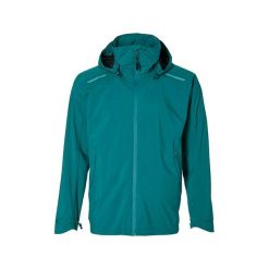 Wodoodporna kurtka Basil skane. Zielone kurtki męskie BASIL, l, bez wzorów, z materiału, biznesowe, z kapturem. Za 489.90 zł.