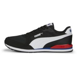 Buty do chodzenia męskie Puma ST Runner V3 Mesh M. Białe buty sportowe męskie Puma, z meshu, bez zapięcia, do biegania. W wyprzedaży za 192.20 zł.