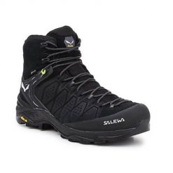 Buty trekkingowe męskie Salewa MS Alp Trainer 2 Mid Gtx. Czarne trekkingi męskie Salewa, za kostkę, trekkingowe. Za 1,144.70 zł.