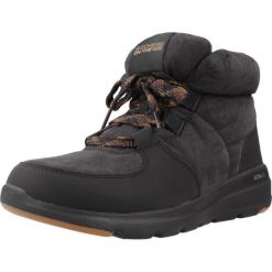 Buty SKECHERS GLACIAL ULTRA-TREND Czarny. Czarne obuwie sportowe damskie Skechers, bez wzorów, z materiału, trekkingowe, Skechers Sport. Za 280.99 zł.
