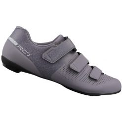 Rower szosowy - Buty rowerowe RC102W, fioletowy. Fioletowe obuwie sportowe damskie Shimano, bez wzorów, rowerowe. Za 440.00 zł.