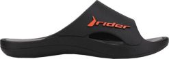 Klapki męskie Rider Bay XII AD. Czarne klapki męskie Rider, z materiału, sportowe. Za 150.75 zł.