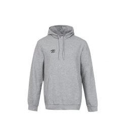 Bluza z kapturem Umbro Prt. Szare bluzy męskie Umbro, l, bez wzorów, z bawełny, z kapturem. Za 212.70 zł.