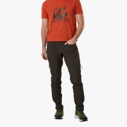 Spodnie Wędrówki męskie Swedemount Tromsö Ripstop Stretch Pant wodoodporne. Zielone spodnie sportowe męskie SWEDEMOUNT, m, bez wzorów, z tkaniny, trekkingowe. Za 399.99 zł.