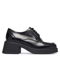 Półbuty Vagabond Shoemakers. Czarne półbuty damskie Vagabond Shoemakers, bez wzorów, bez obcasa, na obcasie, bez zapięcia. Za 649.99 zł.