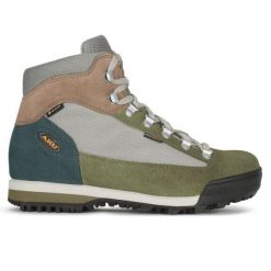 Buty trekkingowe dla dorosłych Aku Ultra Light Original Gore-Tex Vibram. Zielone trekkingi damskie Aku, wspinaczkowe, gore-tex. W wyprzedaży za 511.00 zł.