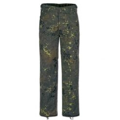 Spodnie bushcraft męskie Brandit US Ranger Flecktarn. Brązowe spodnie sportowe męskie Brandit, m, bez wzorów, outdoorowe. Za 189.50 zł.