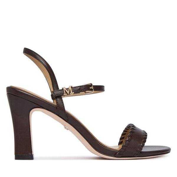Sandały Marciano Guess. Brązowe sandały damskie Marciano Guess, z aplikacjami, bez obcasa, na słupku, bez zapięcia. Za 820.99 zł.