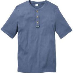 T-shirt Regular Fit bonprix niebieski dżins. T-shirty męskie marki Giacomo Conti. Za 44.99 zł.